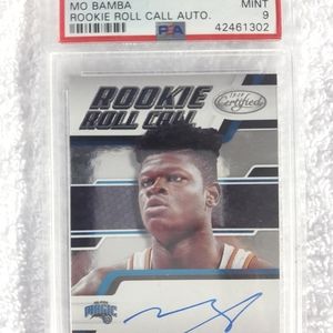Mo Bamba PSA Graded Signed Rookie Card